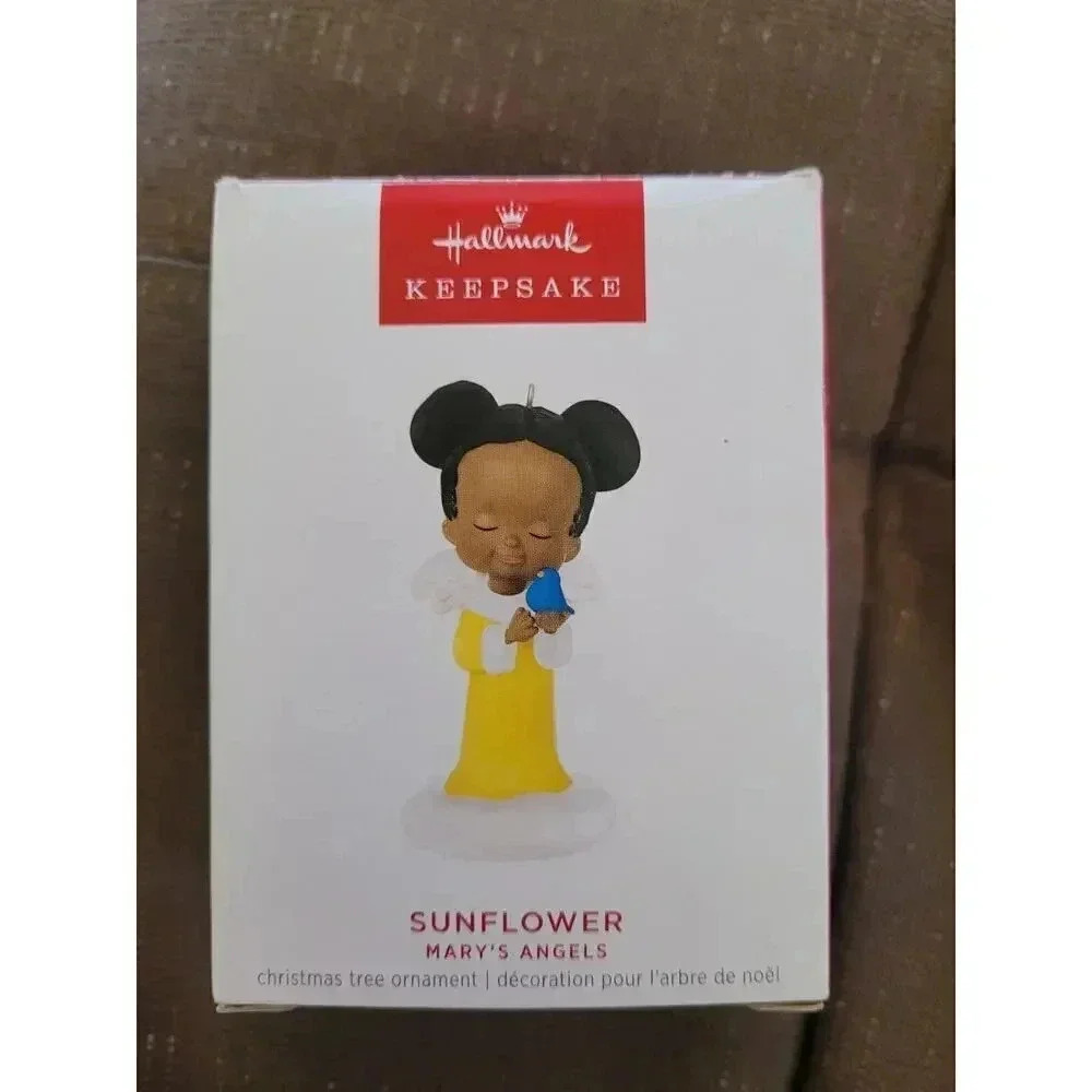 Hallmark Sunflower Mary's Angels 2023 ornament #4‎